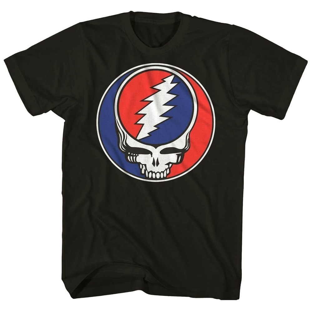 The Grateful Dead Steal Your Facelightning Skull Logo Shirt